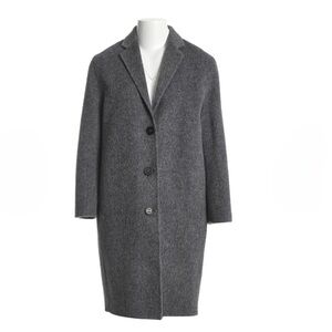 Acne Charcoal Longline Coat Size 34